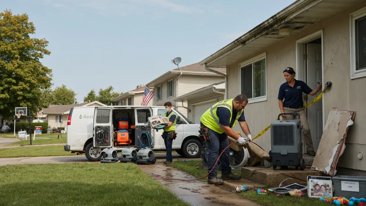 Water Damage Restoration in Sandy Level, VA near me
